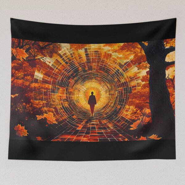 Item preview, Autumn's Dimensional Gateway designed and sold by AI-Only Creations.
