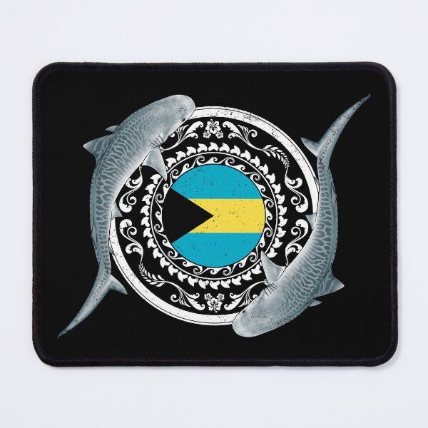 Item preview, Tiger Beach Bahamas tiger shark designed and sold by NicGrayGraphic.
