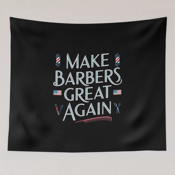 Item preview, Make Barbers Great Again - A funny gift for barbers who proudly celebrate their craft. designed and sold by Zyziowsky.