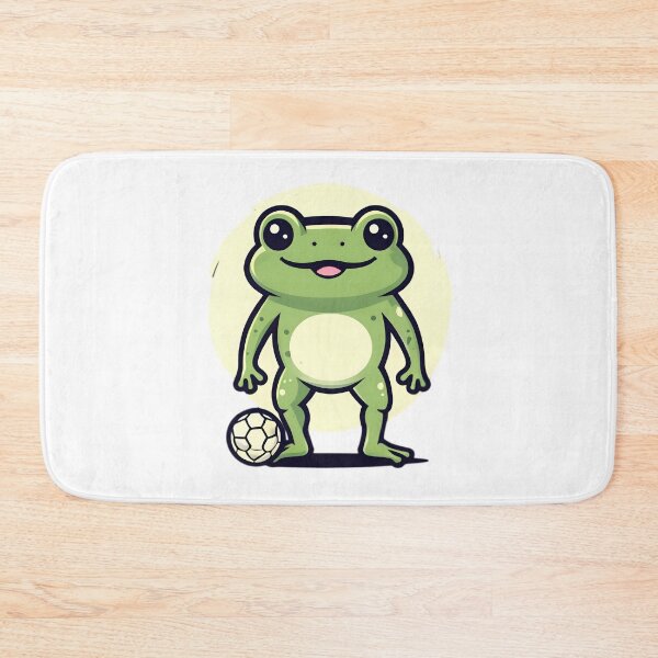 Item preview, A Cute Football Player Frog designed and sold by DWorriBHappi.