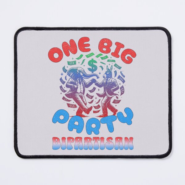 Item preview, One Big Party, Bipartisanship designed and sold by AychtuoImages.