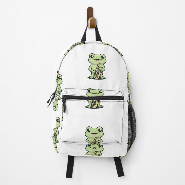 Item preview, A Cute Saxophonist Frog designed and sold by DWorriBHappi.
