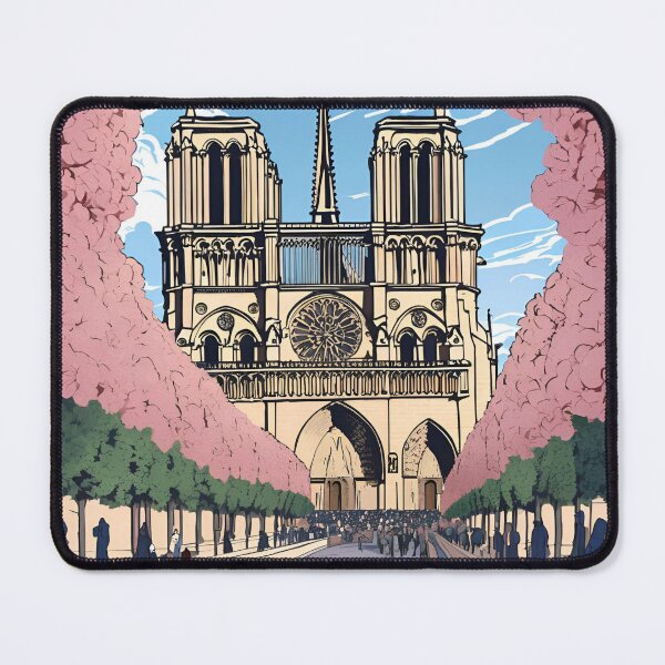 Item preview, Notre-Dame Drawn designed and sold by Gina-Rosa.