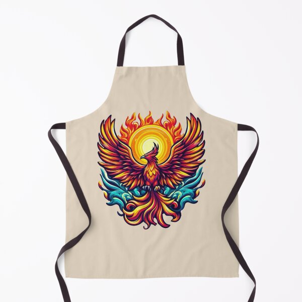 Item preview, Flaming Phoenix designed and sold by Myra365Art.