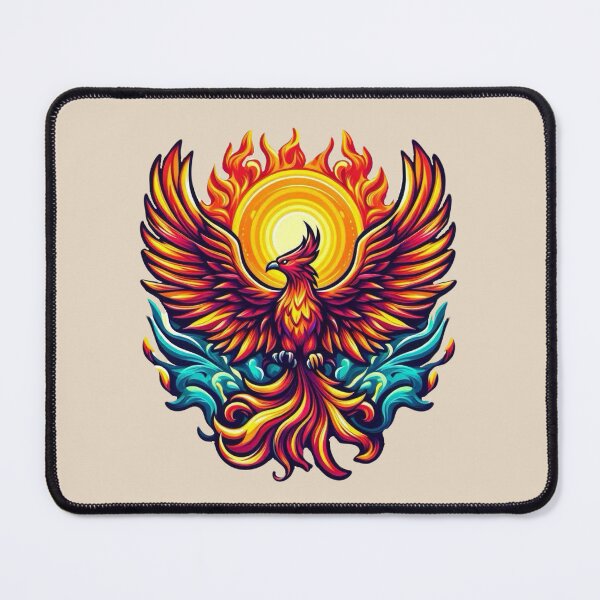 Item preview, Flaming Phoenix designed and sold by Myra365Art.