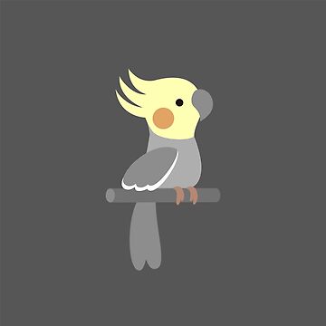 Artwork thumbnail, Cute cockatiel by petitspixels