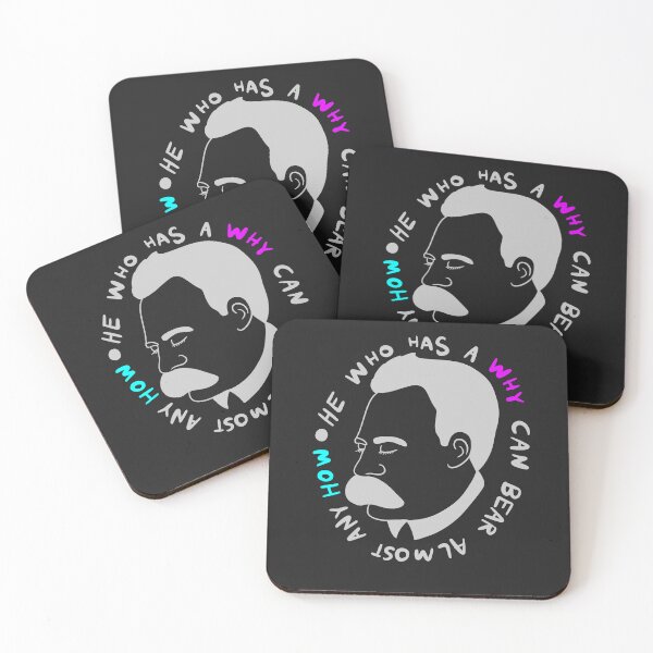 Item preview, Friedrich Nietzsche - He who has a why to live can bear almost any how designed and sold by isstgeschichte.