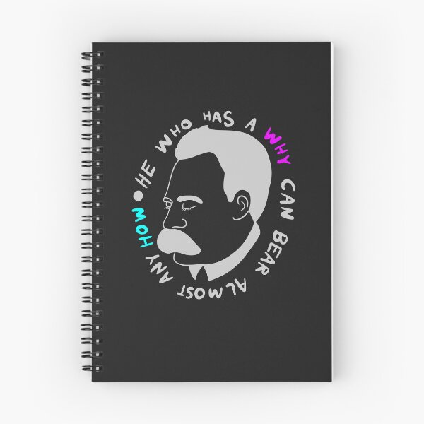 Item preview, Friedrich Nietzsche - He who has a why to live can bear almost any how designed and sold by isstgeschichte.
