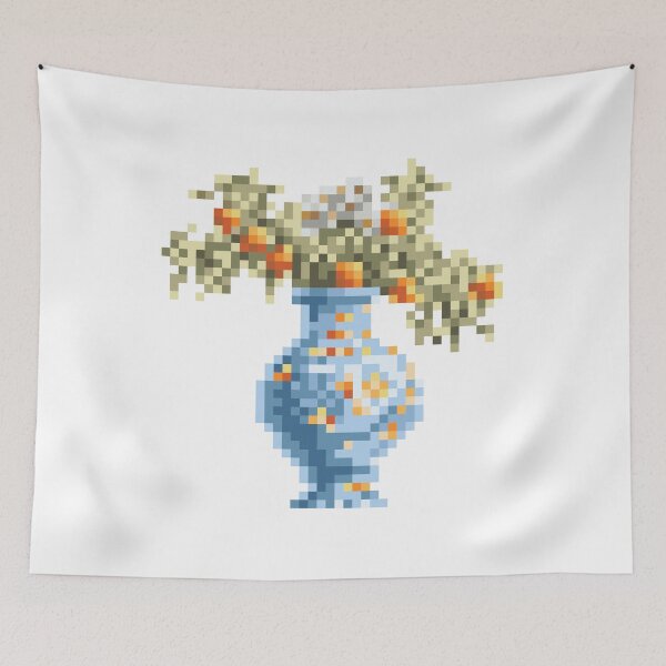 Item preview, Pixel Art : Flower Pot_No.2 designed and sold by RelaxWild.