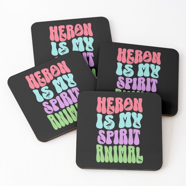 Item preview, Heron Is My Spirit Animal designed and sold by FarmOfCuties.