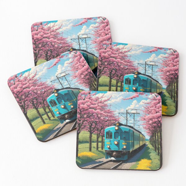 Item preview, Cherry Blossom Railway Journey designed and sold by Digital Japan.
