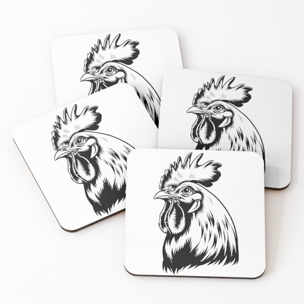 Item preview, Rooster head love chickens designed and sold by NWohiographics.