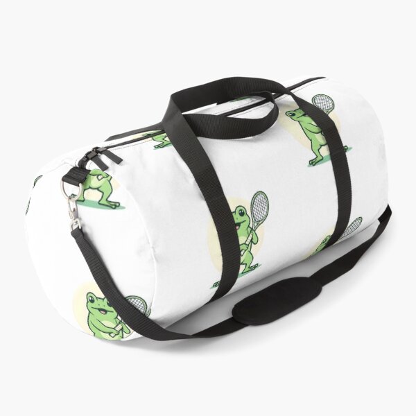 Item preview, A Cute Tennis Player Frog designed and sold by DWorriBHappi.