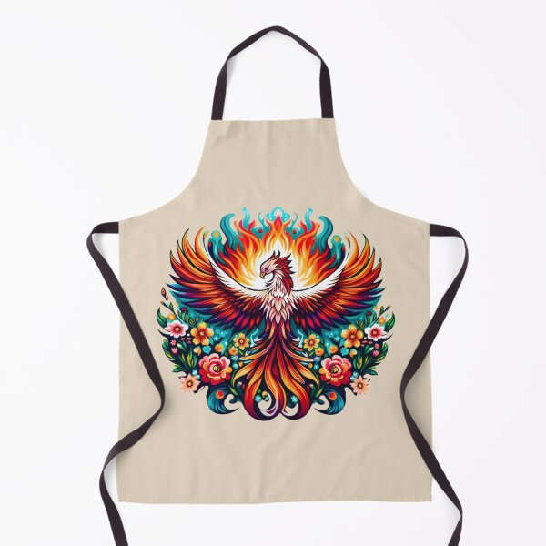 Item preview, Flaming Phoenix designed and sold by Myra365Art.
