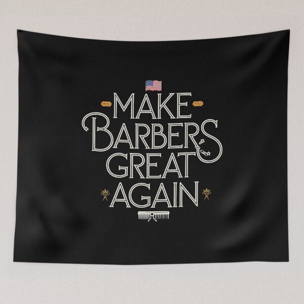 Item preview, Make Barbers Great Again - A perfect gift for barbers who love their craft and a bit of election-inspired humor!. designed and sold by Zyziowsky.