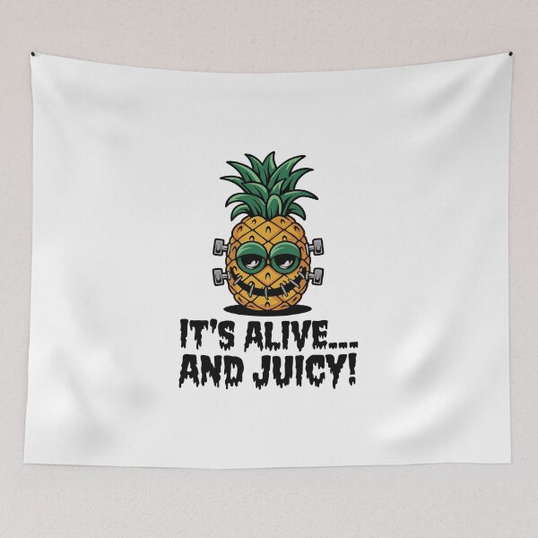 Item preview, Pineapple Frankenstein - It's alive and juicy! designed and sold by gittuska11.