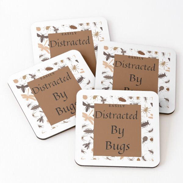 Item preview, Distracted by bugs designed and sold by fiabug.