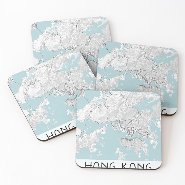 Item preview, Hong Kong City Map designed and sold by TravelWish.