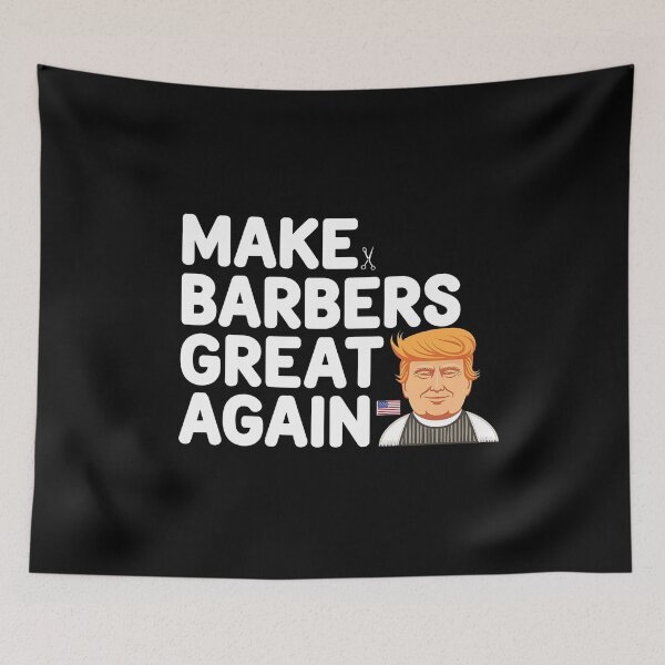 Item preview, Make Barbers Great Again - A perfect gift for barbers who love their craft and a bit of election-inspired humor!. designed and sold by Zyziowsky.