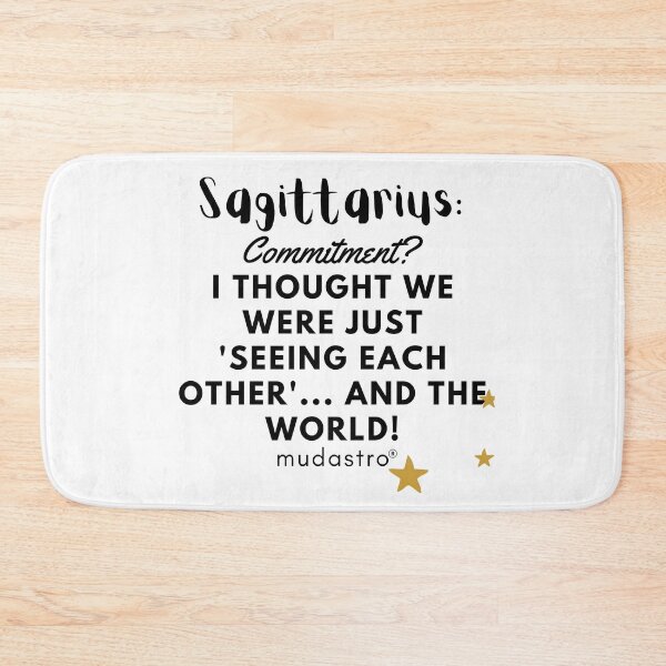 Item preview, Funny Sarcastic Sagittarius Zodiac Sticker designed and sold by Mudastro Astrology.