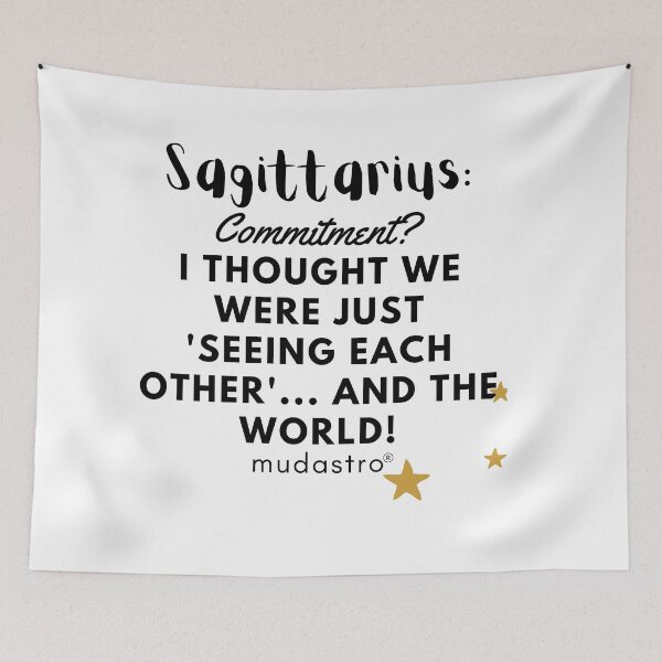 Item preview, Funny Sarcastic Sagittarius Zodiac Sticker designed and sold by Mudastro Astrology.