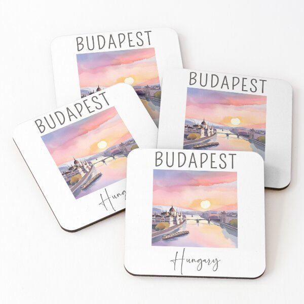 Item preview, A Watercolor Design of Budapest - Hungary  designed and sold by Sketch-Shack.