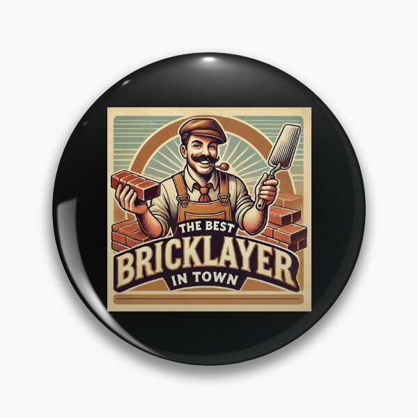 Item preview, Best Bricklayer designed and sold by NicoDesignArt.