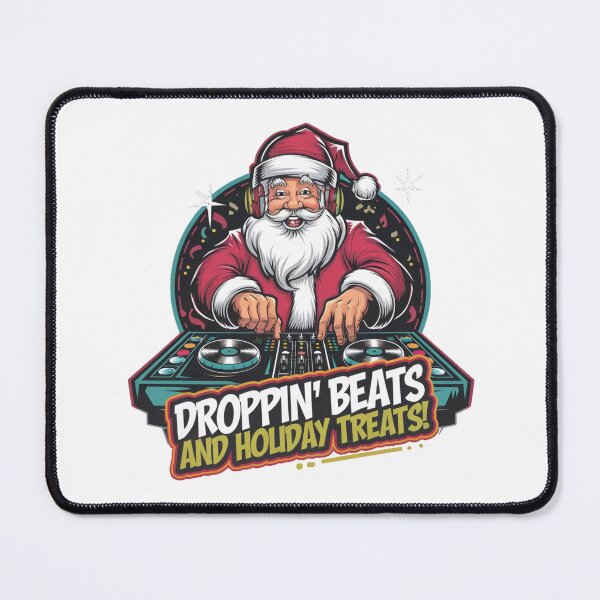 Item preview, DJ Santa’s Festive Beats designed and sold by stickercuffs.