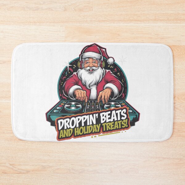 Item preview, DJ Santa’s Festive Beats designed and sold by stickercuffs.