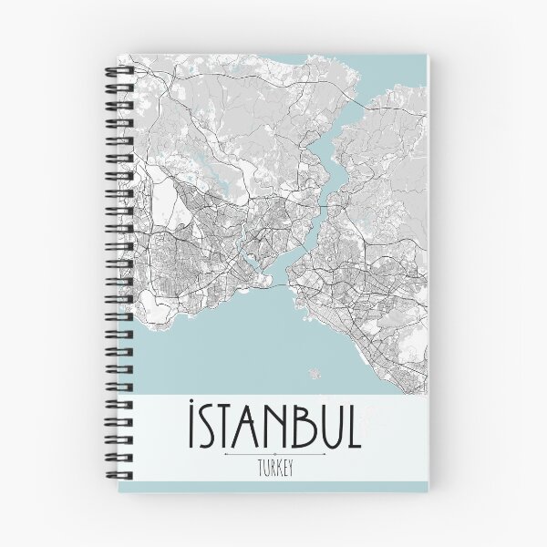 Item preview, Istanbul City Map designed and sold by TravelWish.