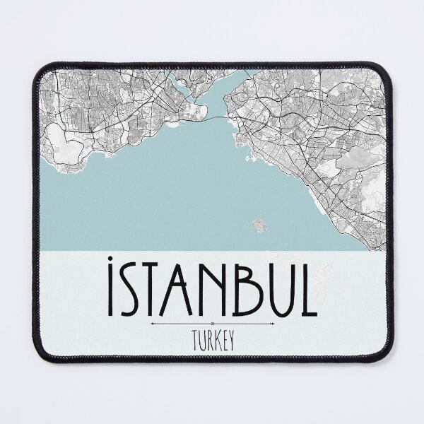 Item preview, Istanbul City Map designed and sold by TravelWish.