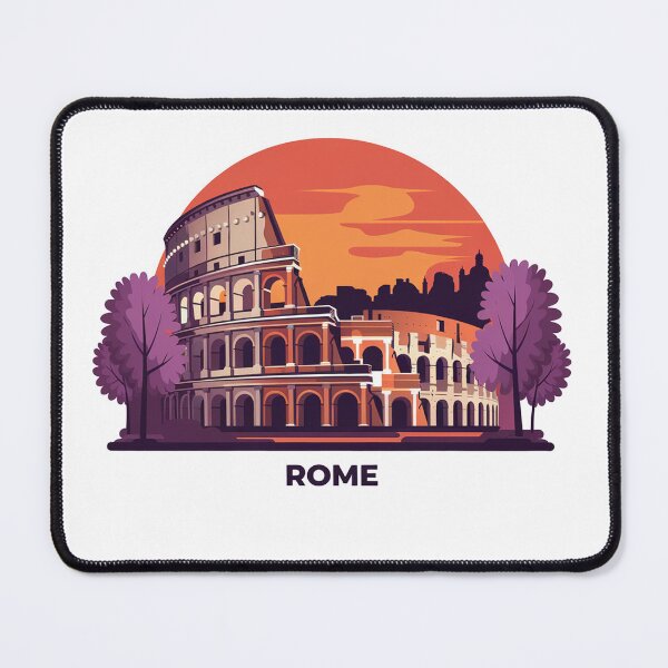 Item preview, The Colosseum in Twilight - Rome's Autumn View designed and sold by TEE2SCOUT.