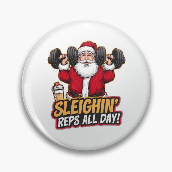 Item preview, Gym Santa’s Sleigh-Day Workout designed and sold by stickercuffs.