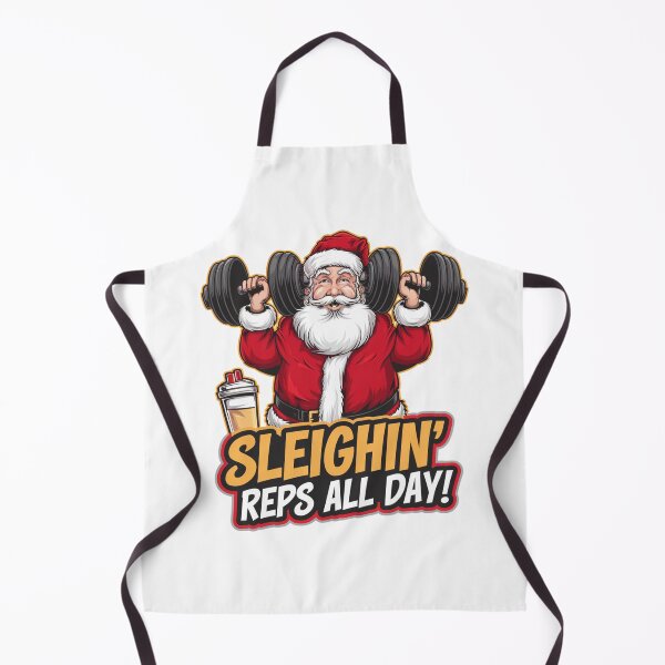 Item preview, Gym Santa’s Sleigh-Day Workout designed and sold by stickercuffs.