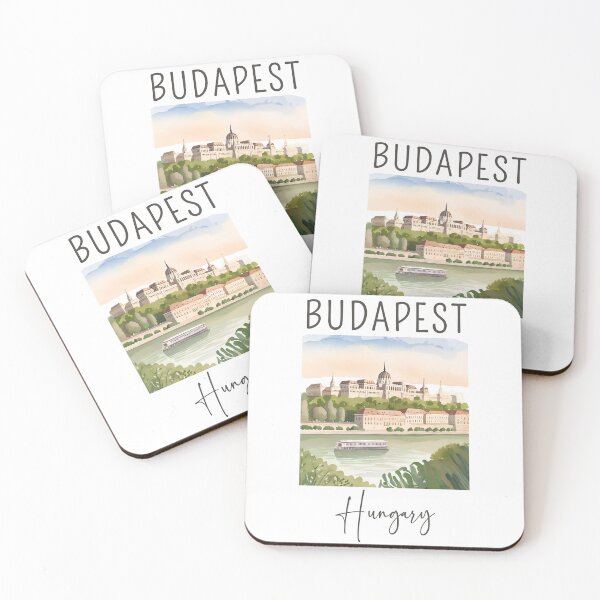 Item preview, A Watercolor Design of Budapest - Hungary  designed and sold by Sketch-Shack.