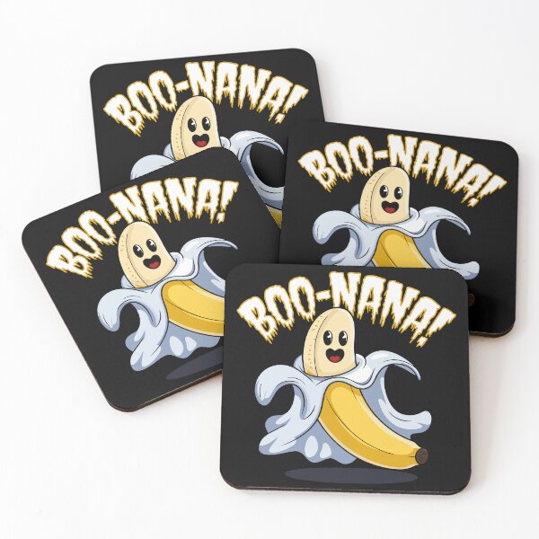 Item preview, Boo-nana! Ghost Banana Funny Halloween Design designed and sold by gittuska11.