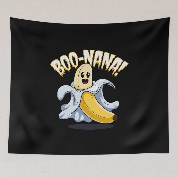Item preview, Boo-nana! Ghost Banana Funny Halloween Design designed and sold by gittuska11.
