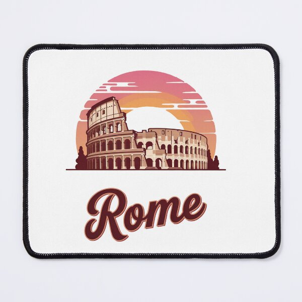 Item preview, The Colosseum at Sunset - Vintage Rome Style designed and sold by TEE2SCOUT.