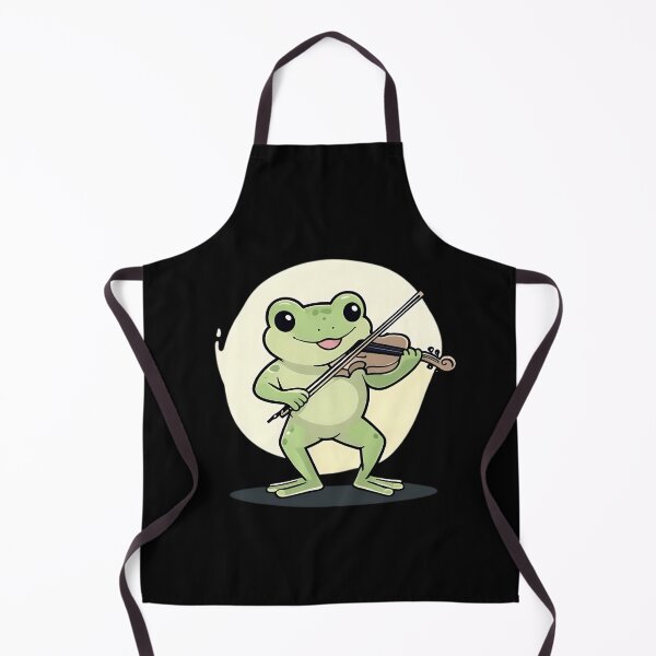 Item preview, A Cute Violinist Frog designed and sold by DWorriBHappi.
