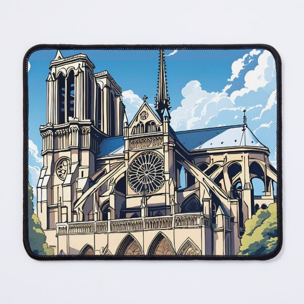 Item preview, Notre-Dame Drawn designed and sold by Gina-Rosa.