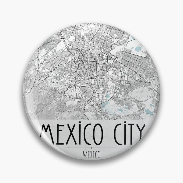 Item preview, Mexico City Map designed and sold by TravelWish.