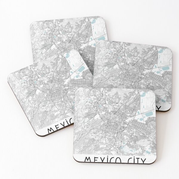 Item preview, Mexico City Map designed and sold by TravelWish.