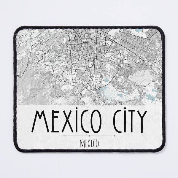 Item preview, Mexico City Map designed and sold by TravelWish.