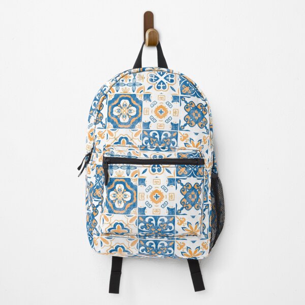 Item preview, Greek Tile Mosaic Blue and Yellow designed and sold by Posy&Pin.