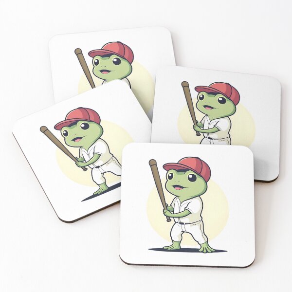 Item preview, A Cute Baseball Player Frog designed and sold by DWorriBHappi.