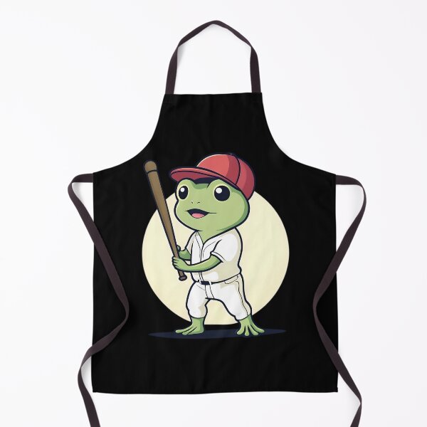 Item preview, A Cute Baseball Player Frog designed and sold by DWorriBHappi.