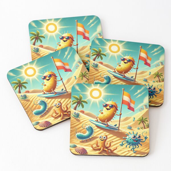 Item preview, Microbes’ Sandy Dunes Adventure: Summer Fun designed and sold by AdoraSticks.