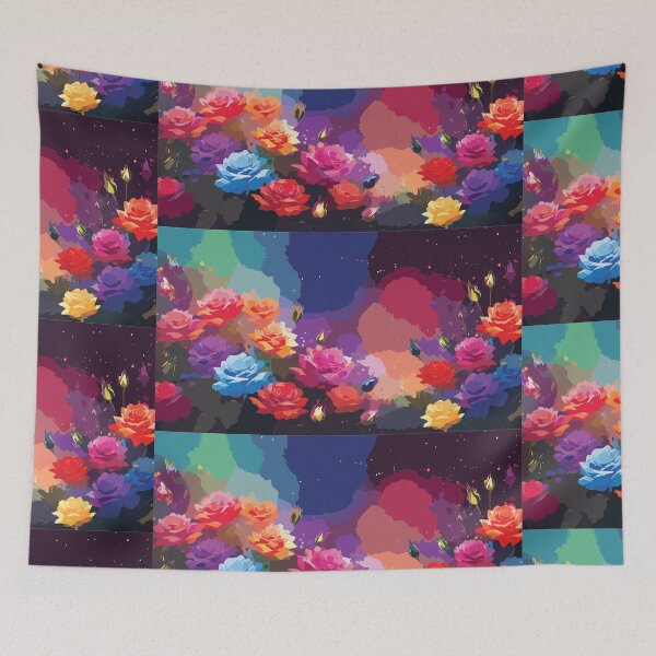 Item preview, Multicoloured Roses Design  designed and sold by DrawnByMatt.