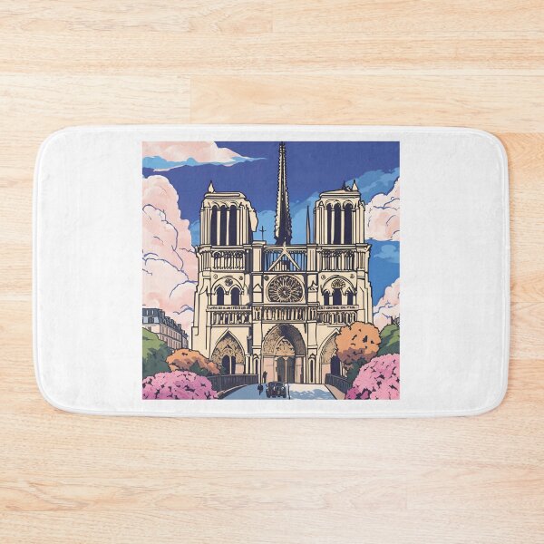 Item preview, Notre-Dame Drawn designed and sold by Gina-Rosa.