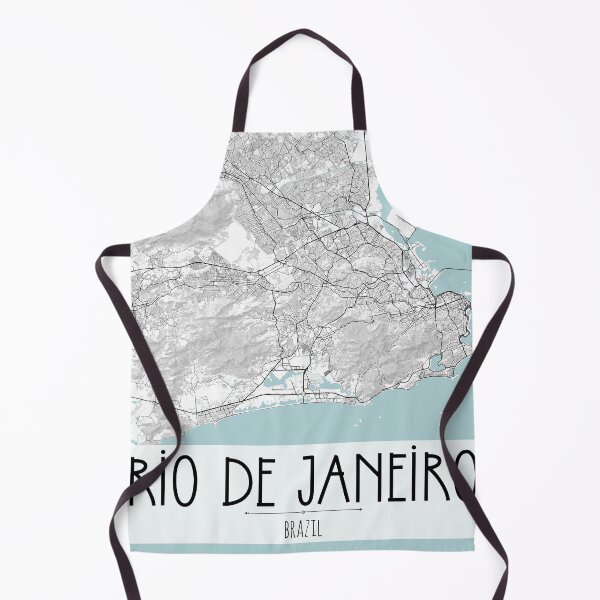 Item preview, Rio de Janeiro City Map designed and sold by TravelWish.